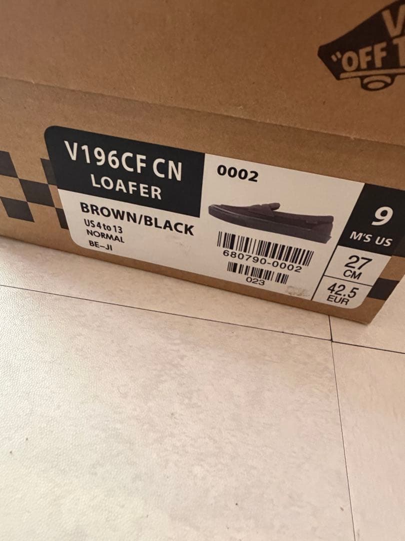 VANS スエード ローファー 27cm