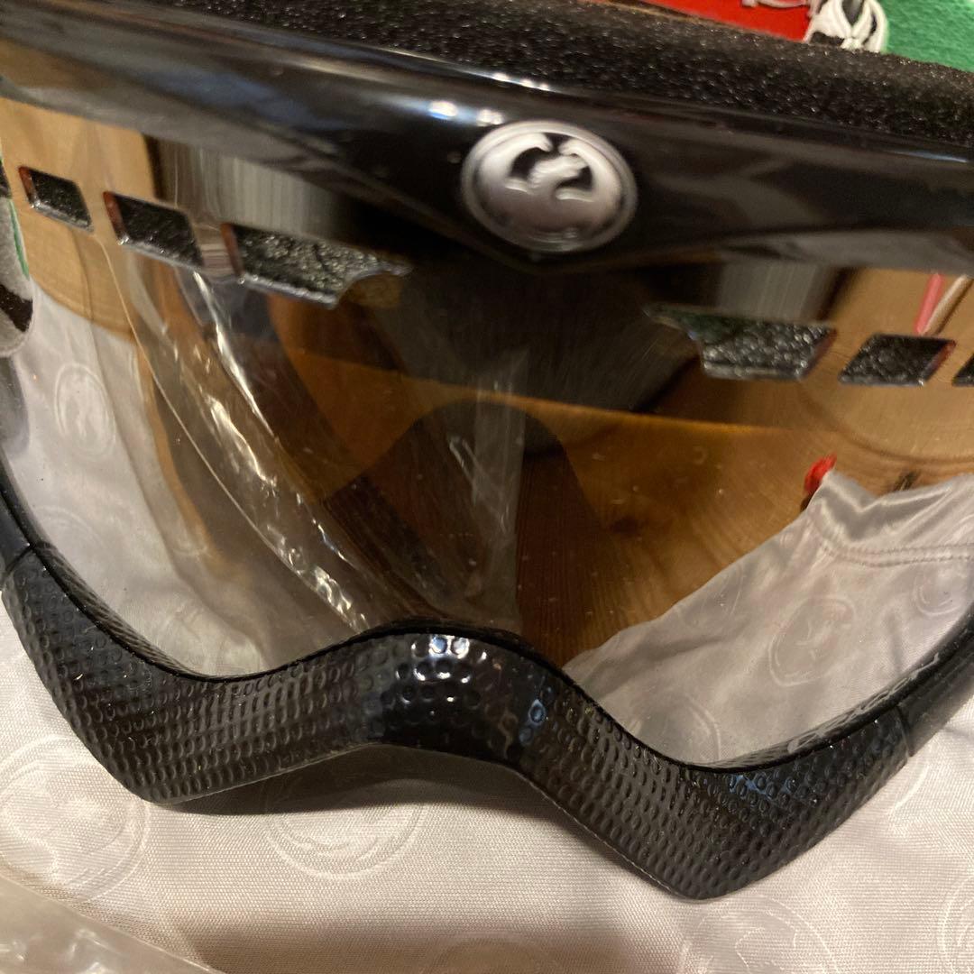 新品　ドラゴンDRAGON DX S ゴーグル ブラック エクストラレンズ付き