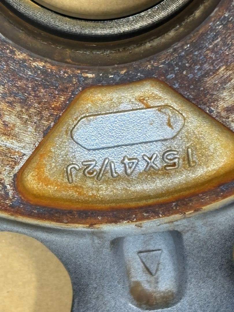 N-BOX純正アルミ　スタイルブラック　15インチ　1本