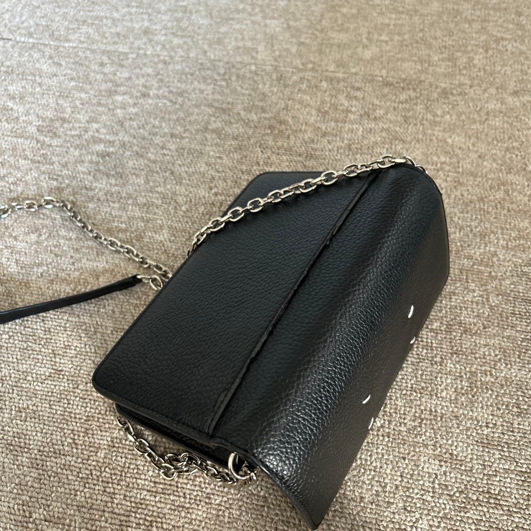 メゾンマルジェラ チェーンショルダーウォレットバッグ