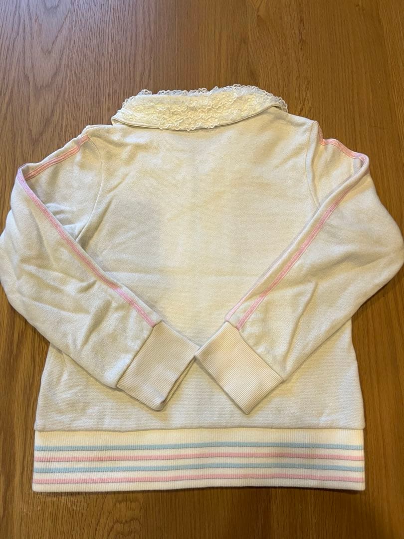 メゾピアノ　ベリエちゃん　ジップアップジャケット　140