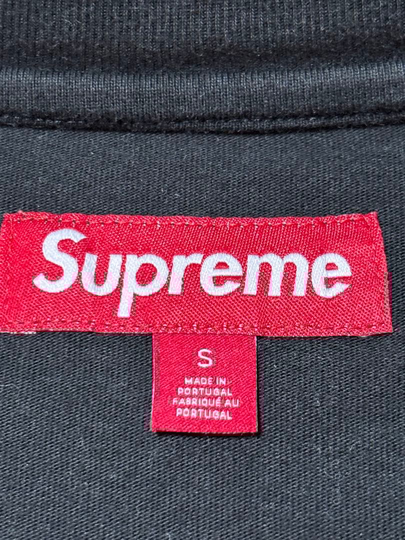 supreme Small Box L/S Tee 24ss BLACK ロンT