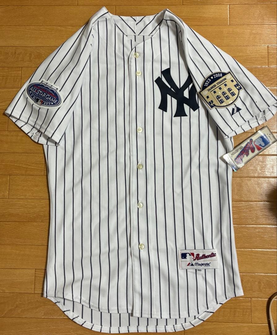 値下げ不可　デレク・ジーター ユニフォーム　ニューヨークヤンキース　背番号2
