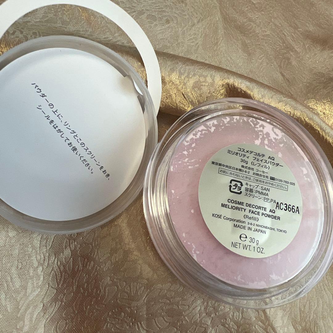 残量70%以上◆AQミリオリティフェイスパウダー