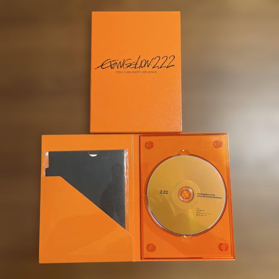 【アスカ顔アップ】特典フィルム付きエヴァンゲリオン 2.22 DVD