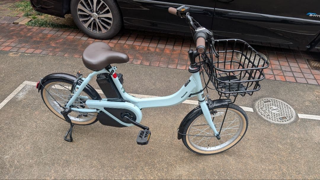 2024年12月購入 美品 パナソニック 電動アシスト自転車 ビビS18