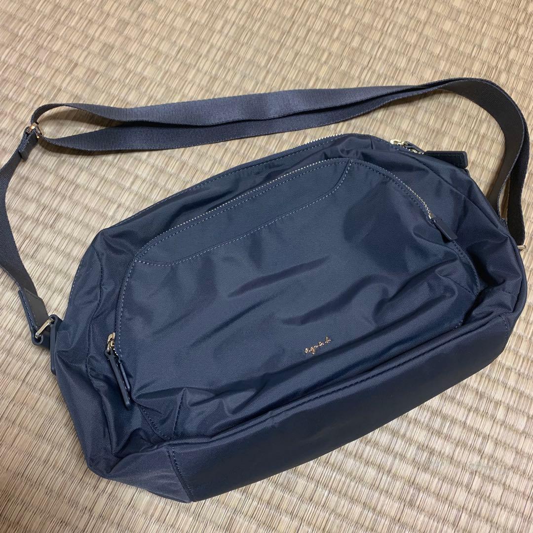 agnès b. ショルダーバッグ FT03A－05 グレー アニエスベー