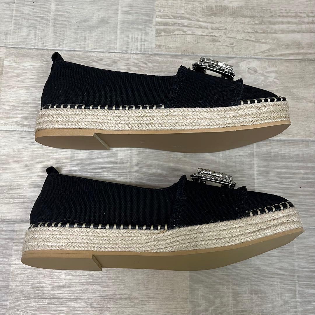 A*M様 美品！ ユナイテッドアローズ ビジュー エスパドリーユ スリッポン 3