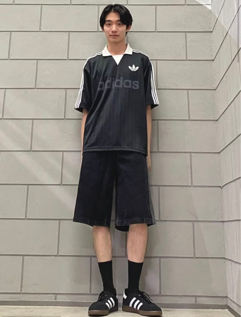 Adidas 襟付きゴーリートップ