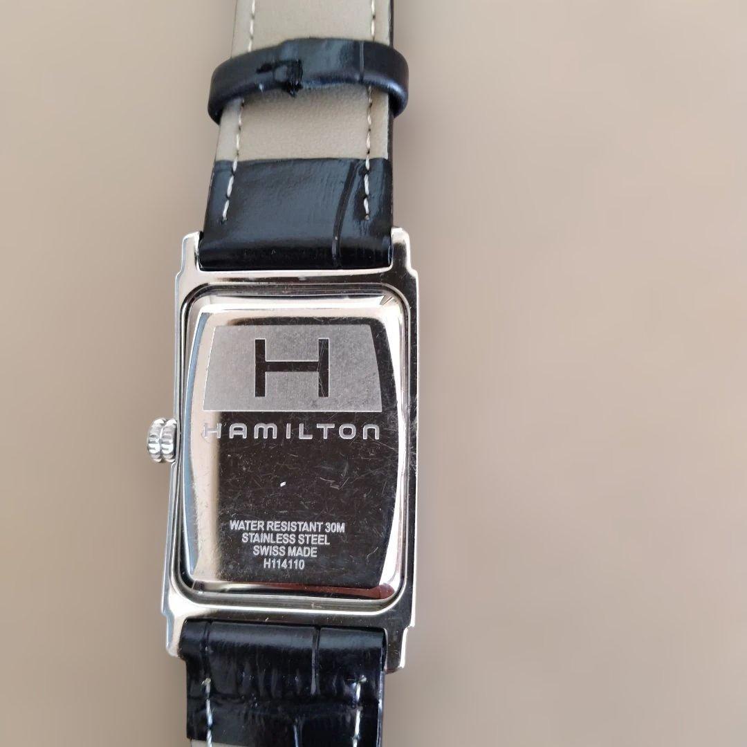 HAMILTON ピンク文字盤 腕時計