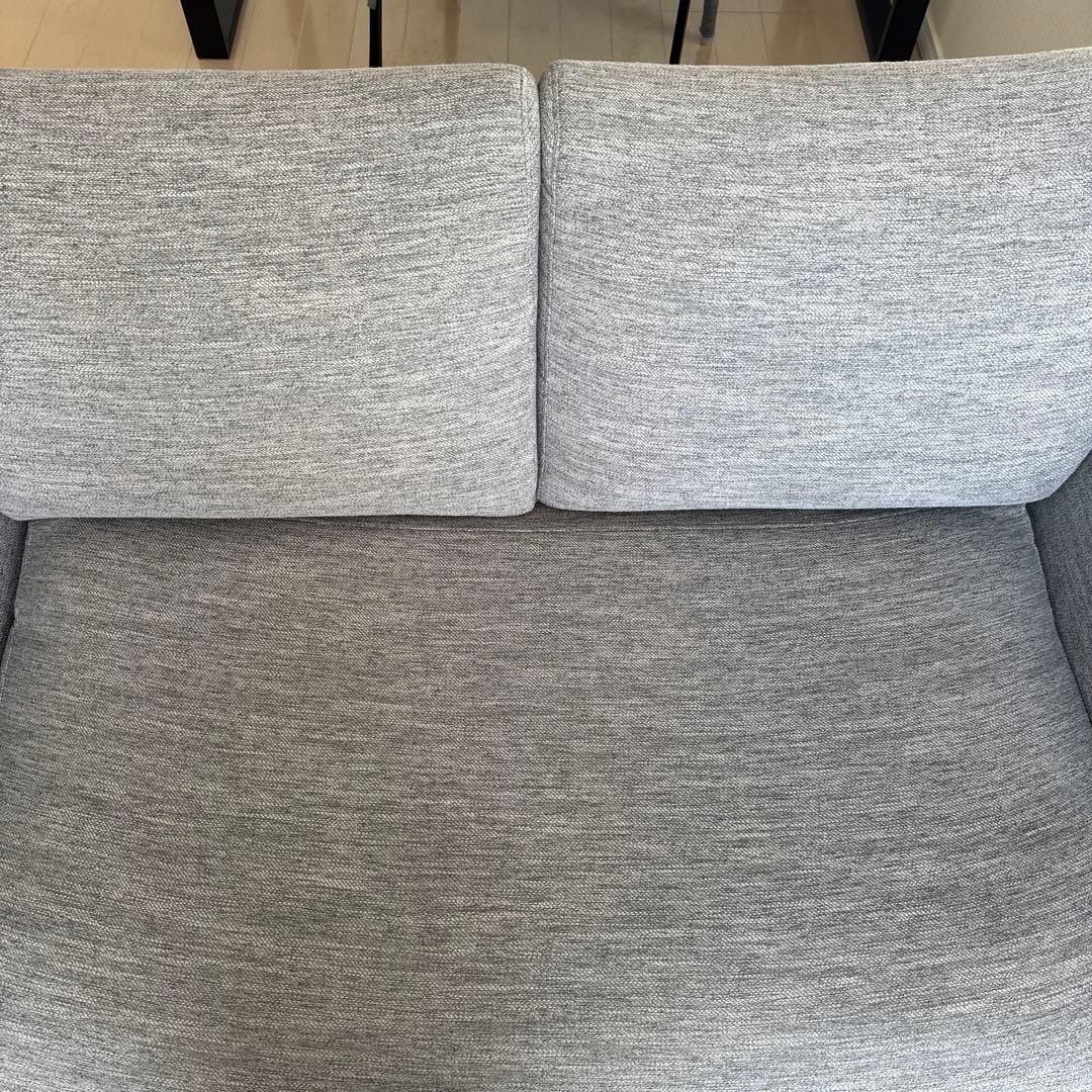 2人掛け布張りソファ（NポケットA3 DR-GY）ニトリ