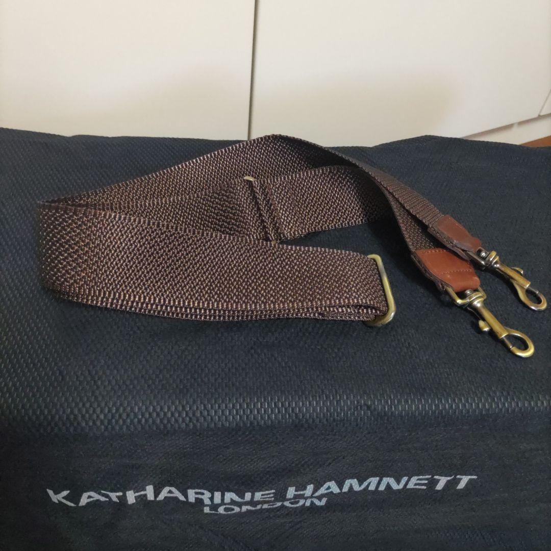 【tom】KATHARINE HAMNET vintage dr bag