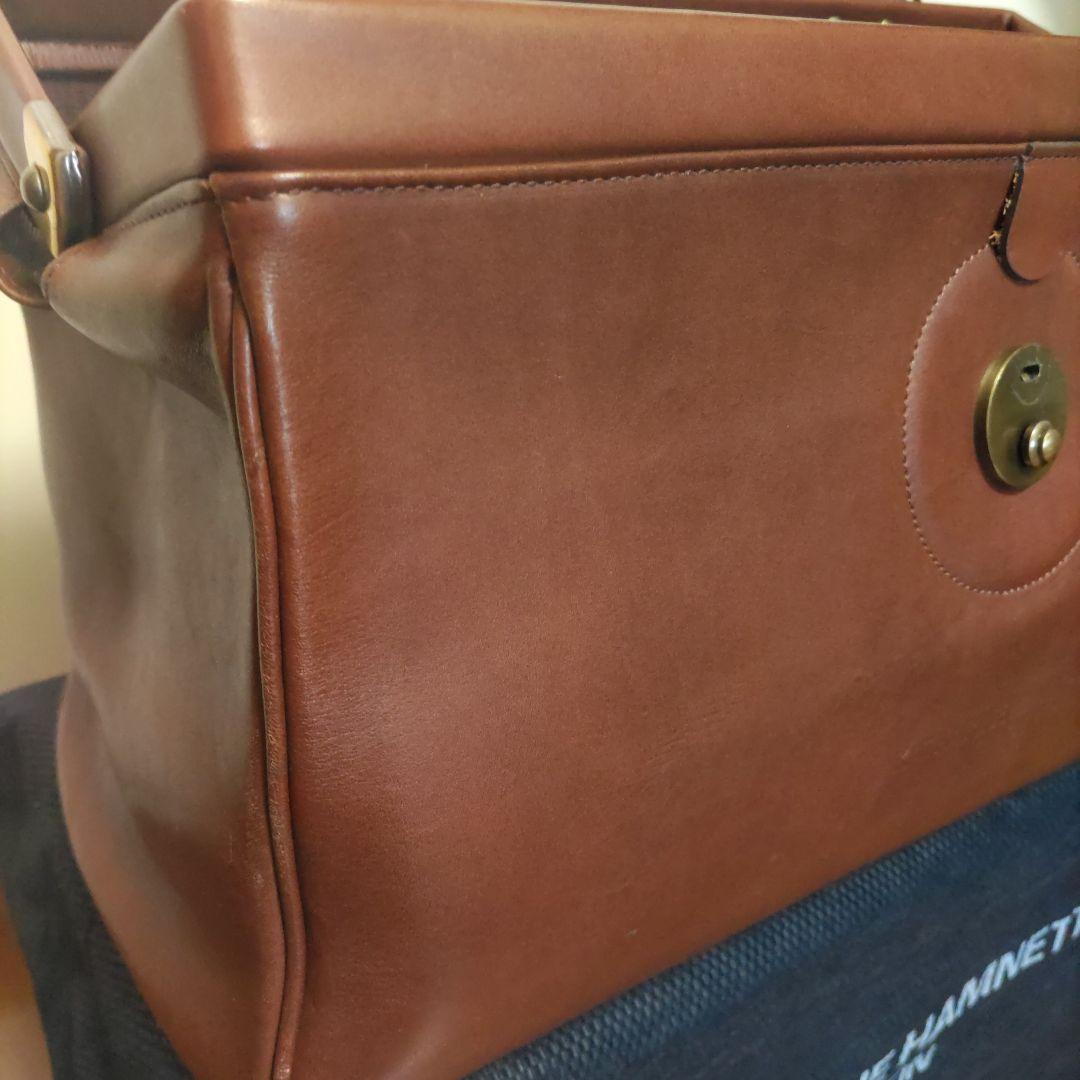 【tom】KATHARINE HAMNET vintage dr bag