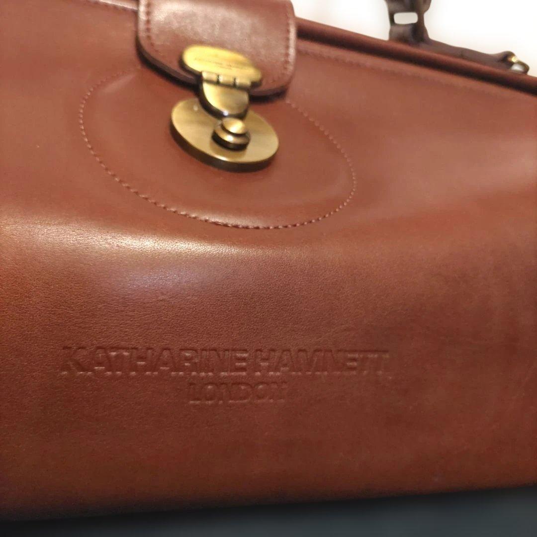 【tom】KATHARINE HAMNET vintage dr bag