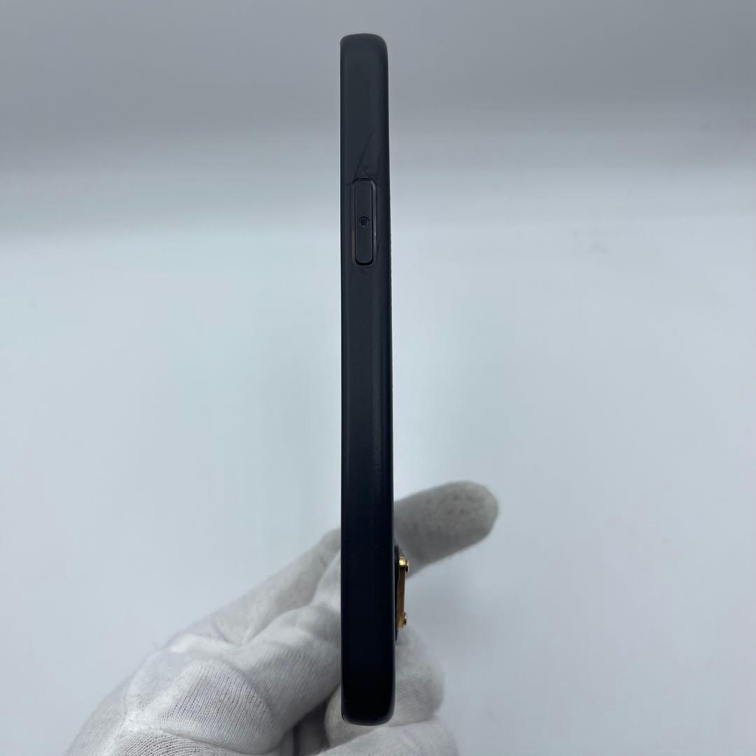 良品✨️プラダ iPhone12/12Pro ケース ブラック 三角ロゴ