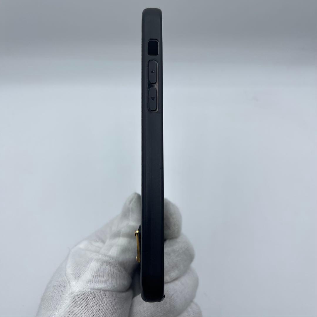 良品✨️プラダ iPhone12/12Pro ケース ブラック 三角ロゴ