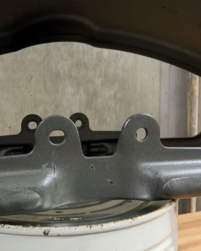 ホンダ ハンターカブ 純正フロントフェンダー マットアーマードシルバー