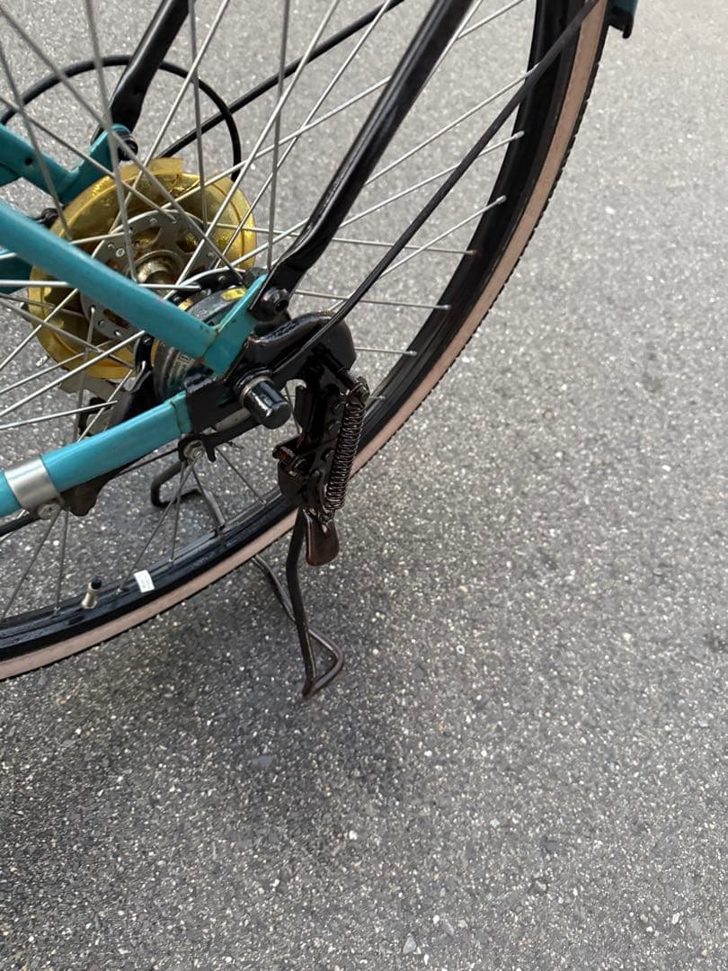 163 自転車 大阪市 【引取り限定】 美品 26インチ 変速付き