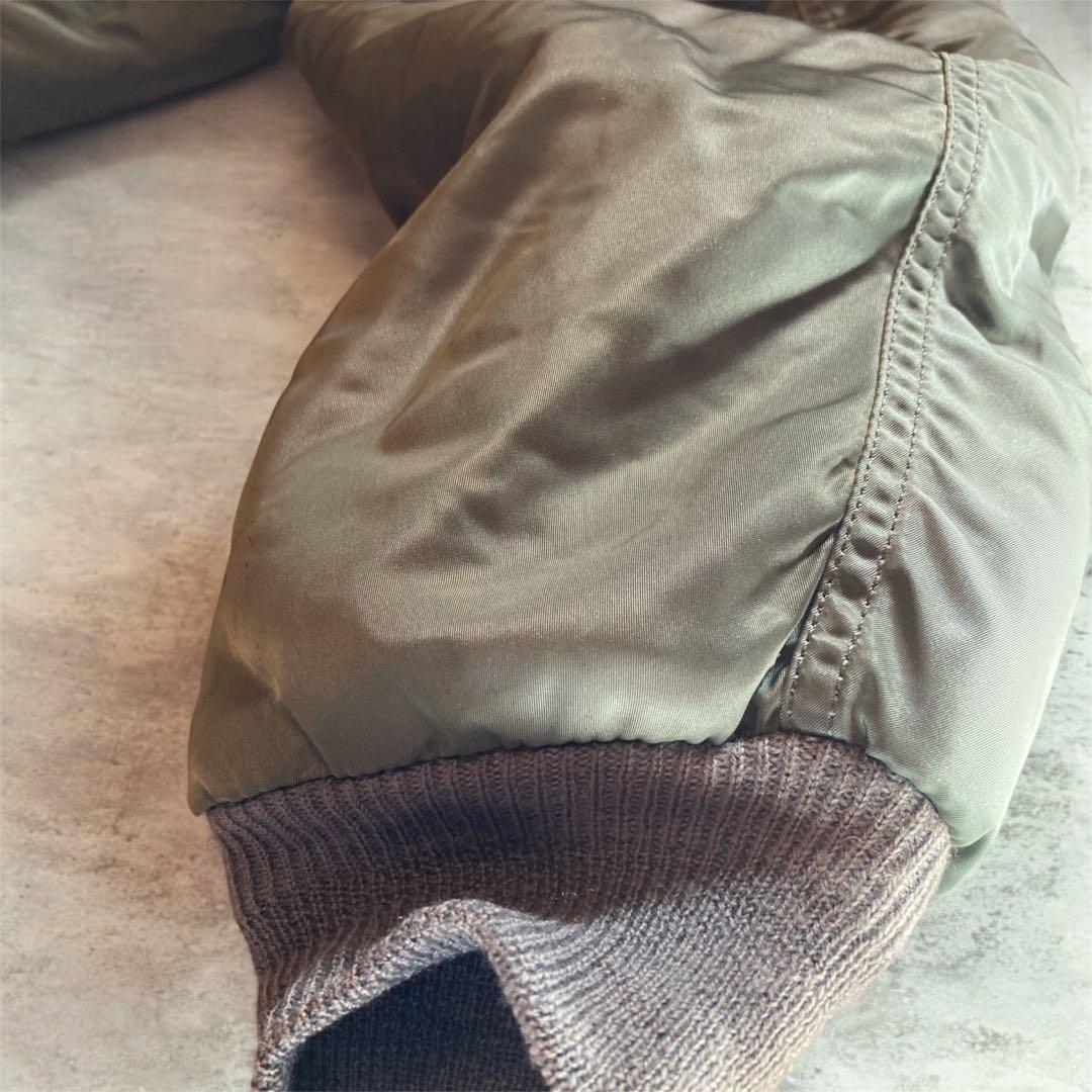 USA製 50s復刻 アルファ MA-1 フライトジャケット L IDEAL