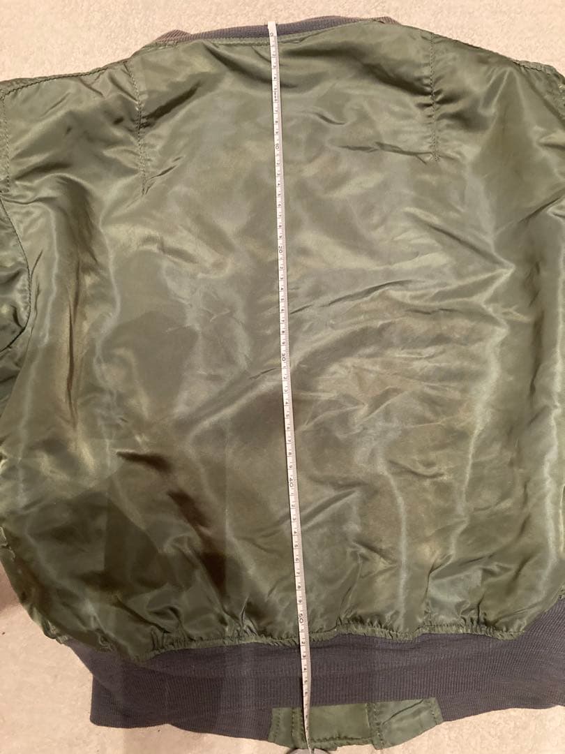 USA製 50s復刻 アルファ MA-1 フライトジャケット L IDEAL