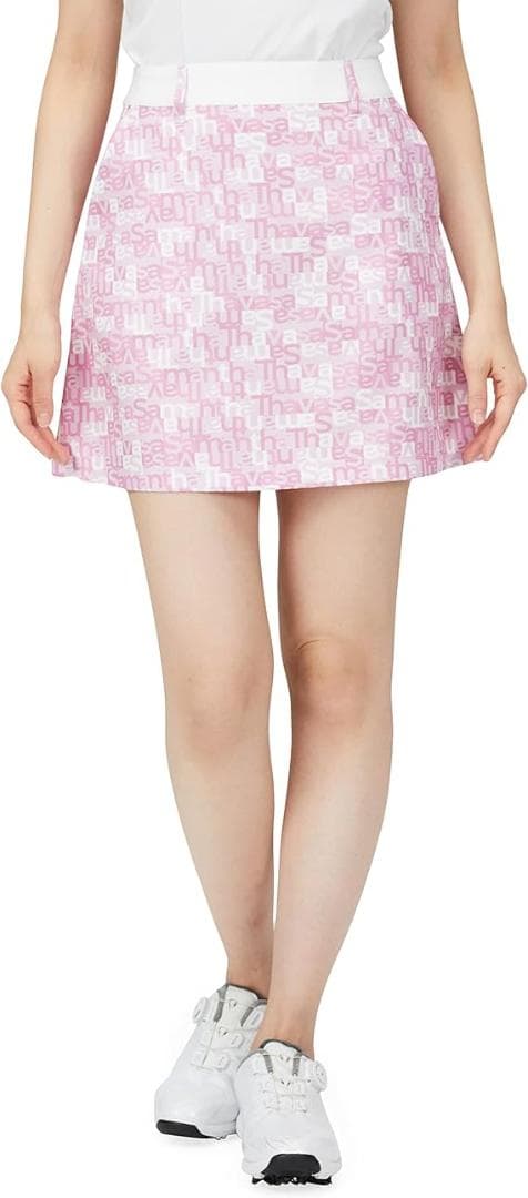 【新品】定価1.8万 サマンサタバサ ゴルフ スカート ピンク アンダー25