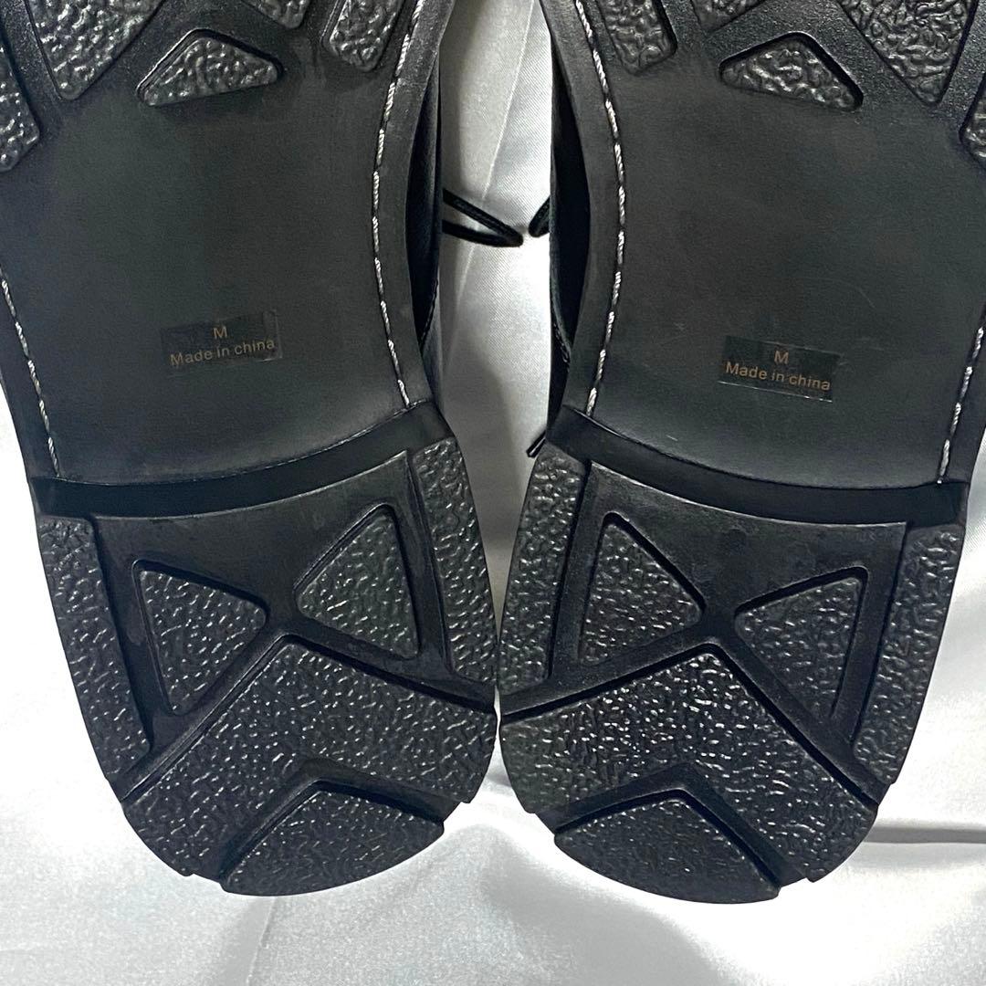 極美品 WYM 26.5 GENUINE LEATHER PLAIN DERBY