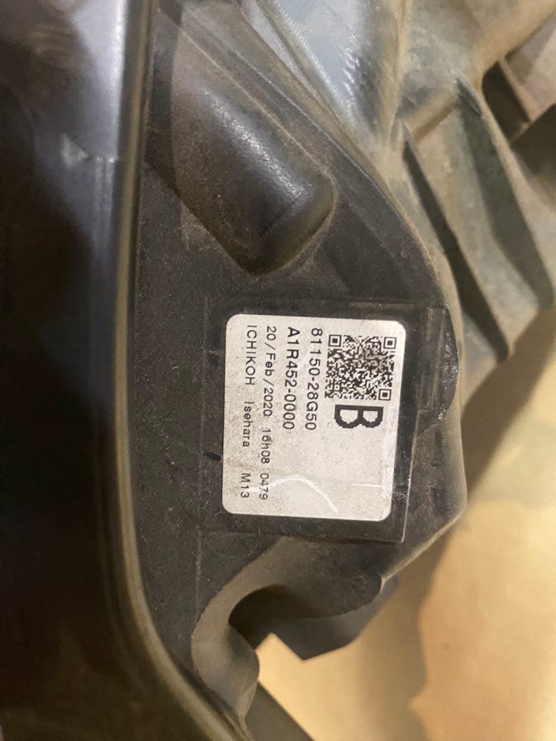 ★中古品★80ノア LEDヘッドランプユニット LH