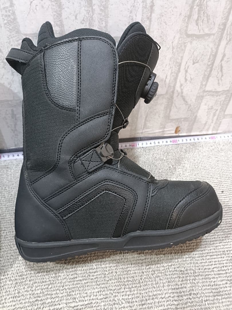 美品■25-25.5cm■SLQ スノーボードブーツ ブラック