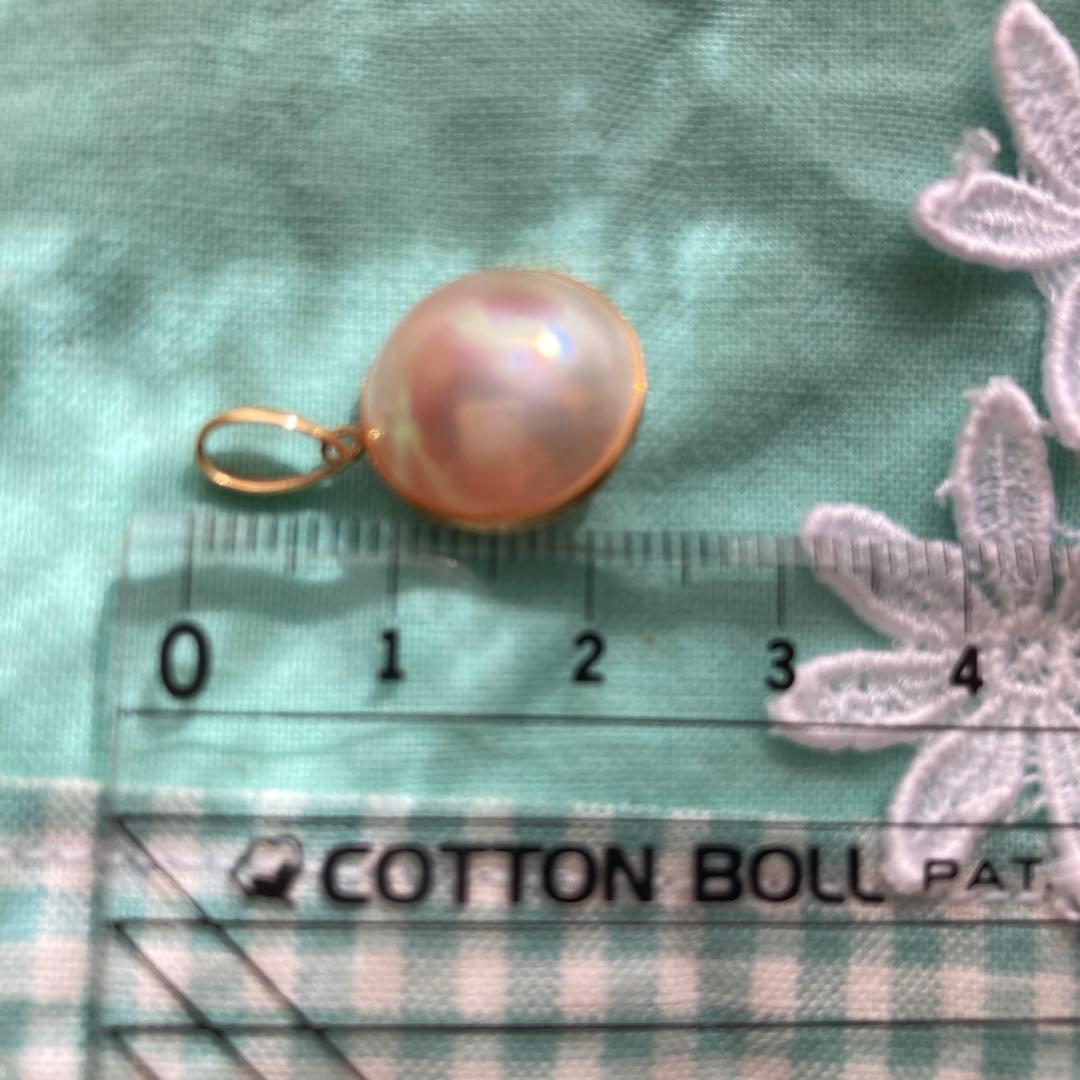 K18マベパールペンダントトップ