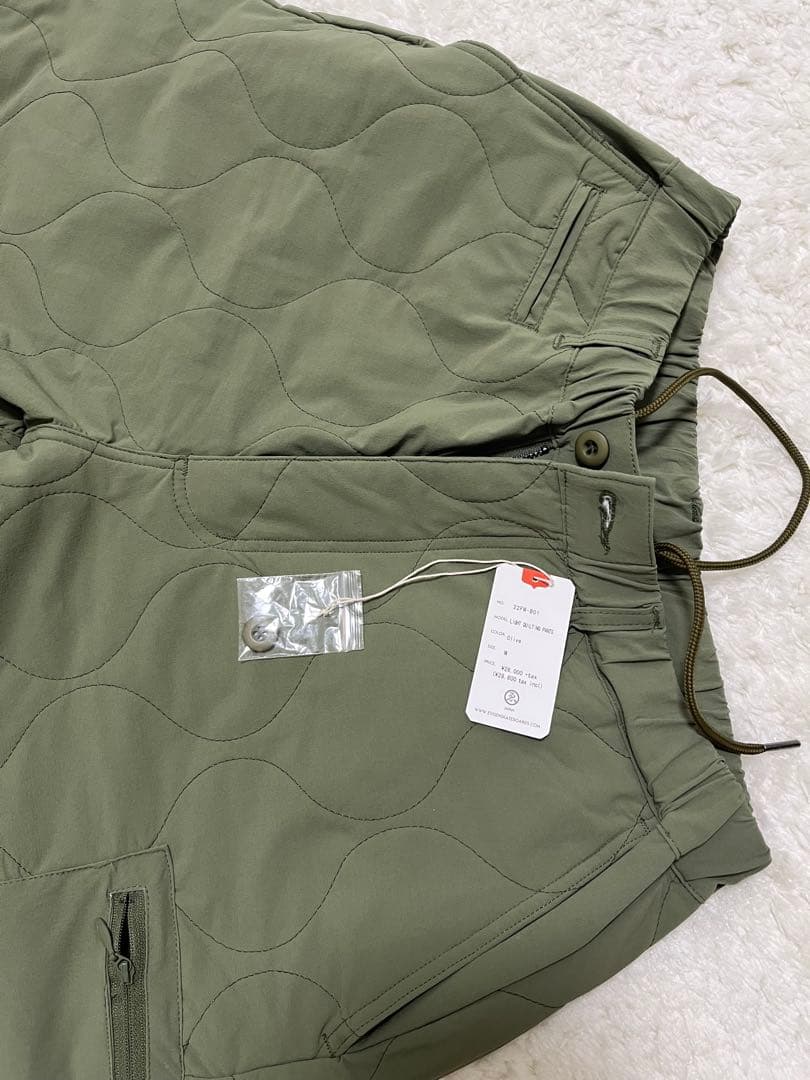 EVISENSKATBOARD LIGHTQUILTING PANTS新品M