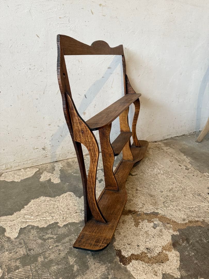 年末・年始SALE ビンテージ ウォールシェルフ　ウォールラック　飾り棚