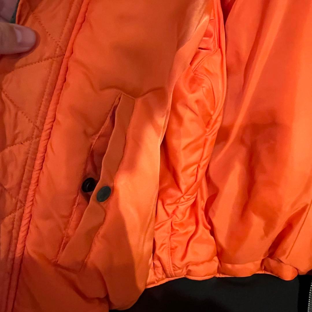 ALPHA MA-1 パッチ付き フライトジャケット 4L