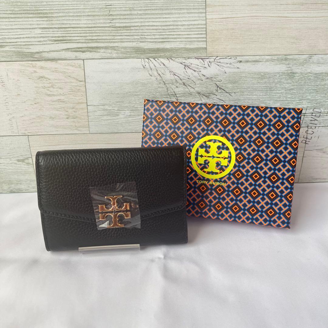 【値下交渉○】Tory Burch ブラック 三つ折り財布