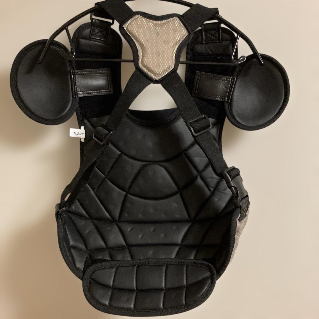 Mizuno Pro キャッチャー 防具 プロテクター 黒　金　一般軟式用