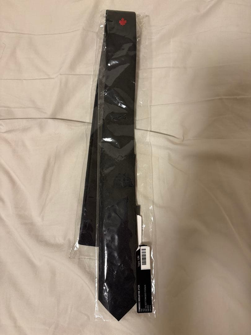 DSQUARED2 ブラック ネクタイ