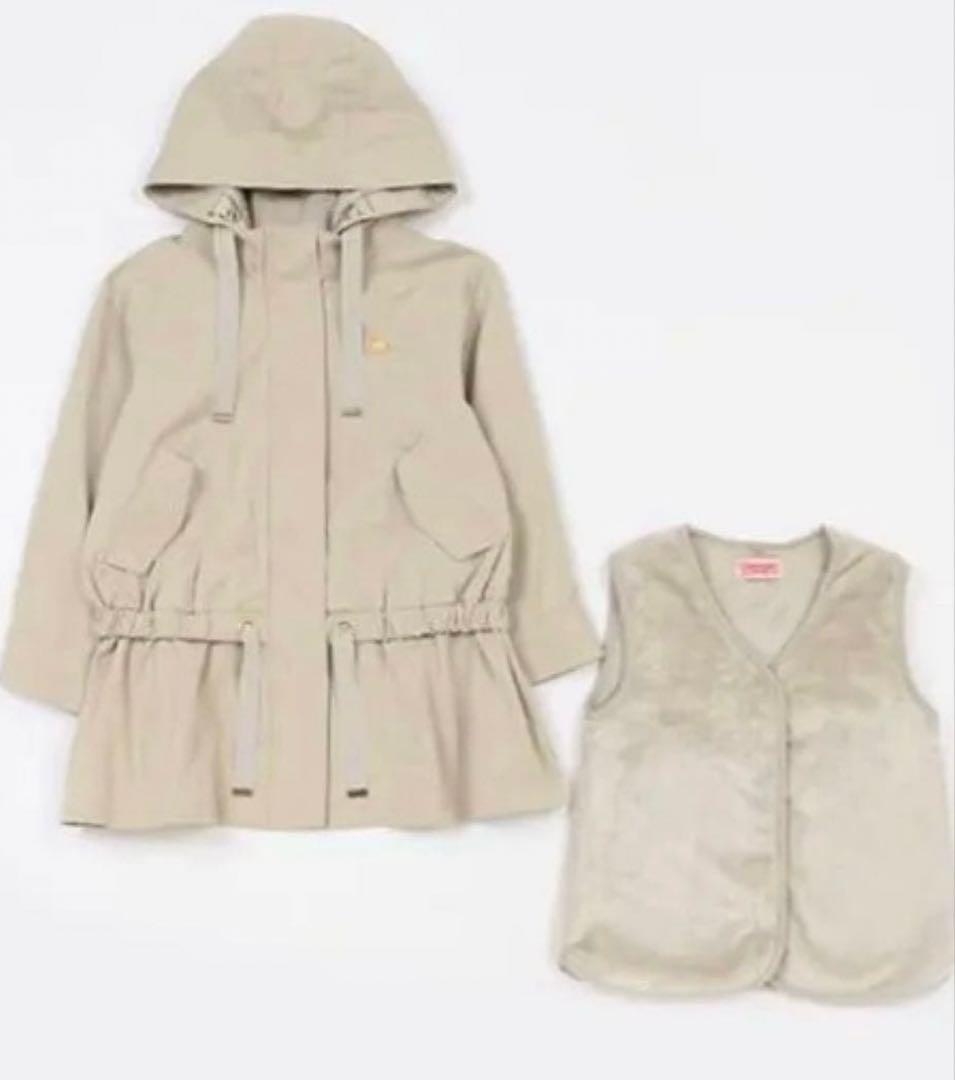 ケイトスペード　トドラーベストライナー3wayジャケット　120 新品未使用