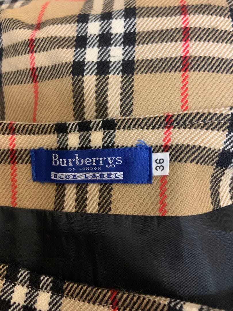 Burberry ミニスカート ブルーレーベル 36