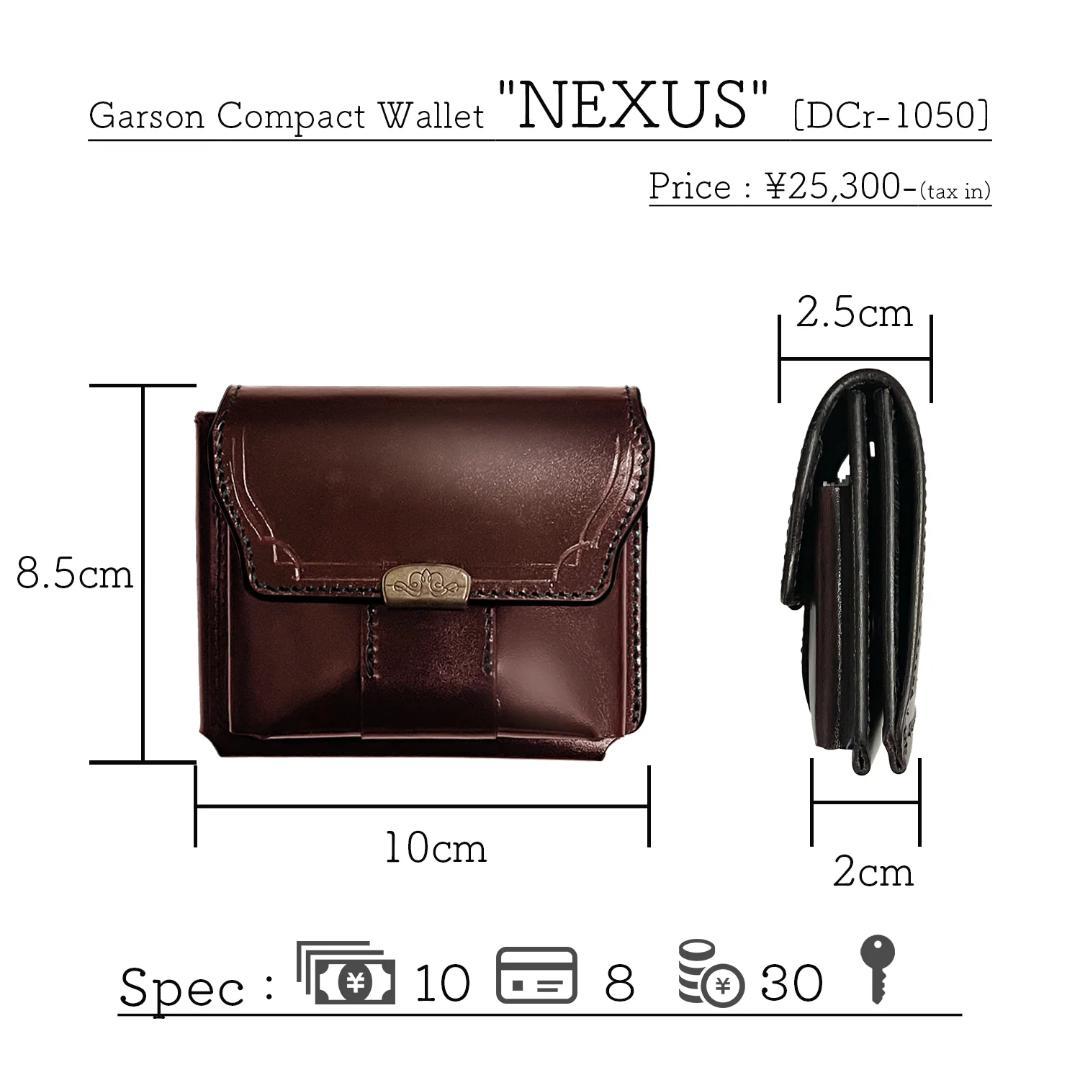 池之端銀革店 Dual サドルプルアップ ギャルソンコンパクトウォレット