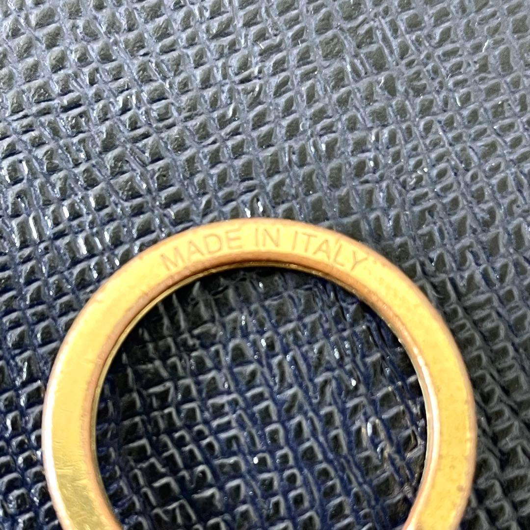 ルイヴィトン　キーホルダー　LV モノグラム　ゴールド　M69008