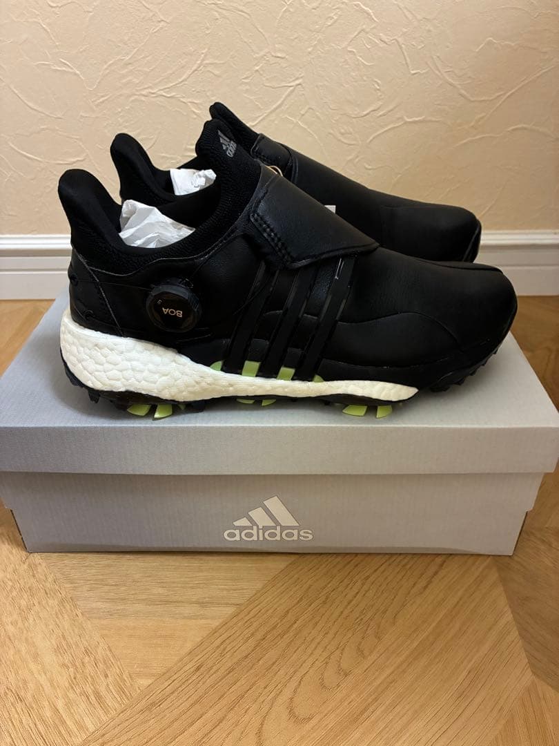 adidas ゴルフシューズ ブラック BOOST 未使用