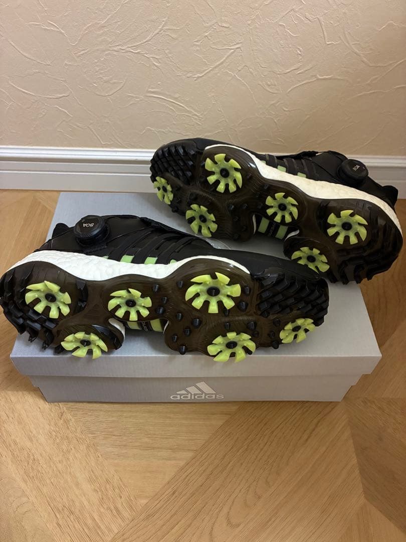 adidas ゴルフシューズ ブラック BOOST 未使用