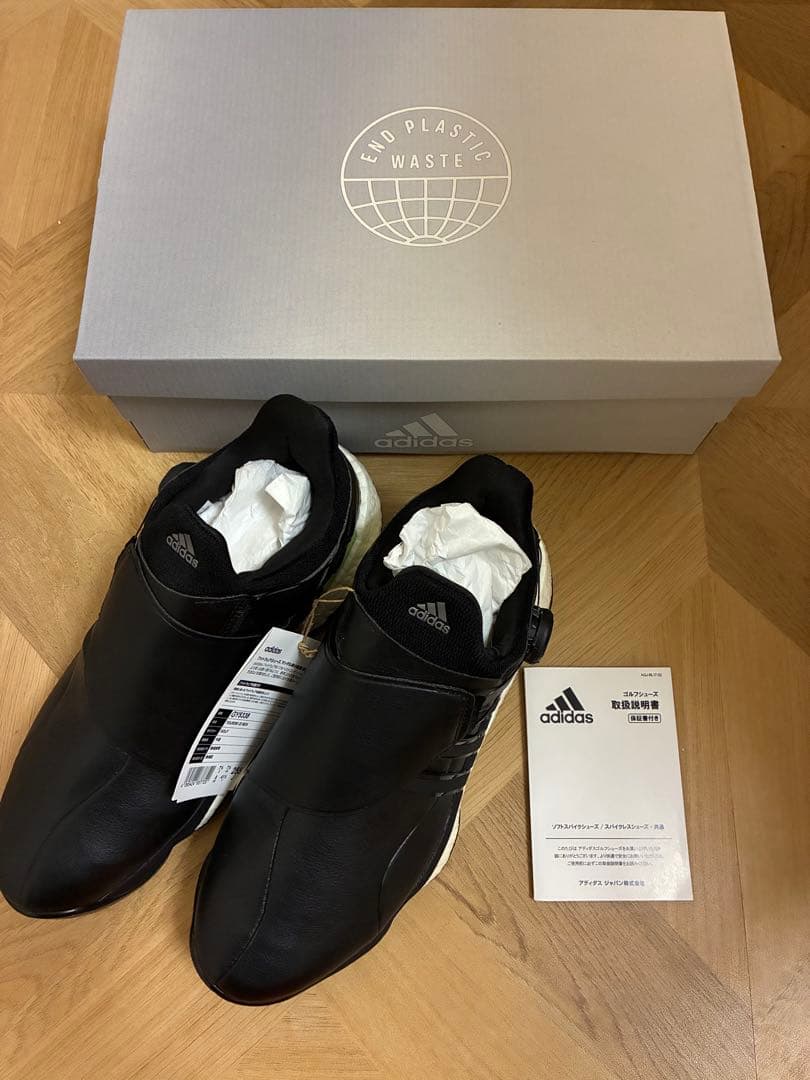 adidas ゴルフシューズ ブラック BOOST 未使用