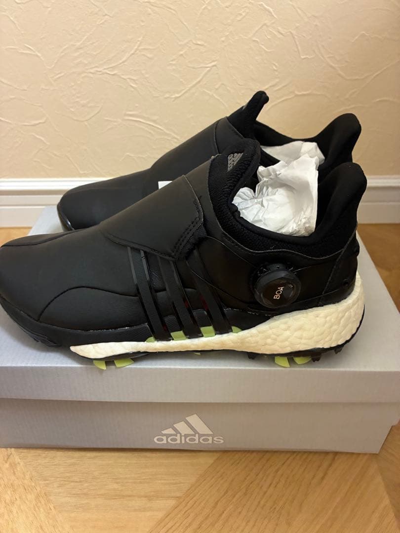 adidas ゴルフシューズ ブラック BOOST 未使用