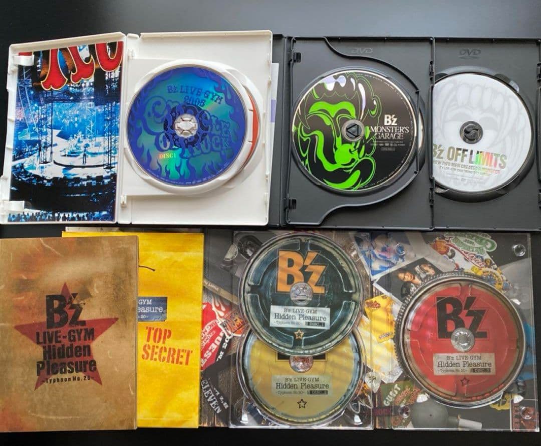 バラ売り可能 B'z Blu-ray DVD 6作品セット+おまけ