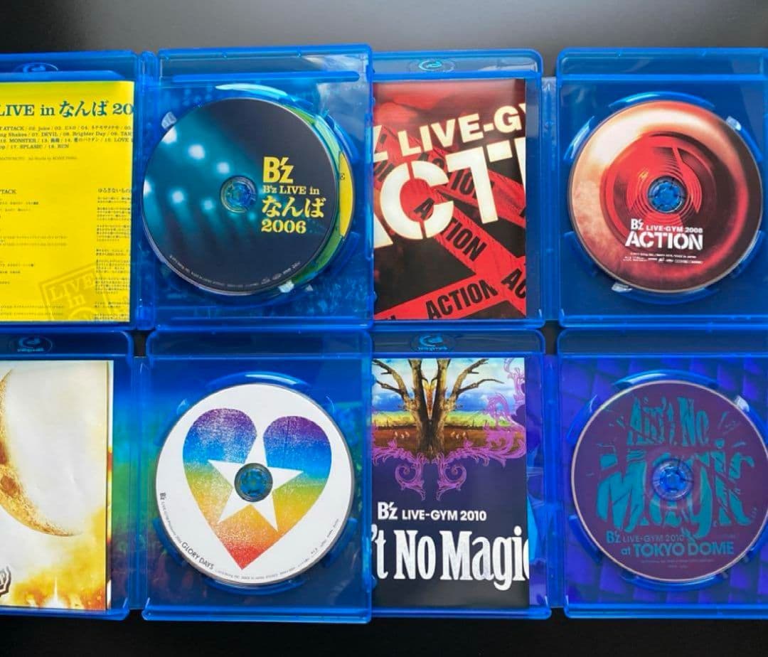 バラ売り可能 B'z Blu-ray DVD 6作品セット+おまけ