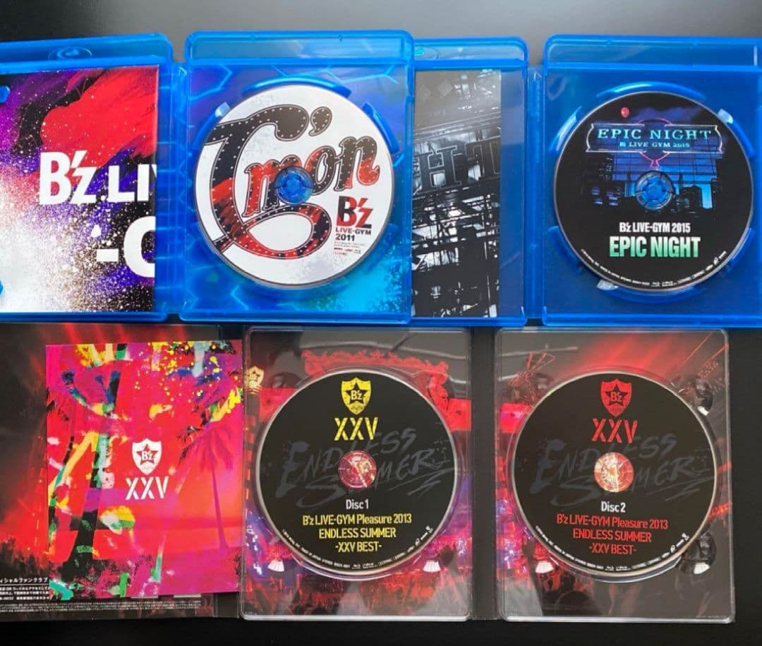 バラ売り可能 B'z Blu-ray DVD 6作品セット+おまけ