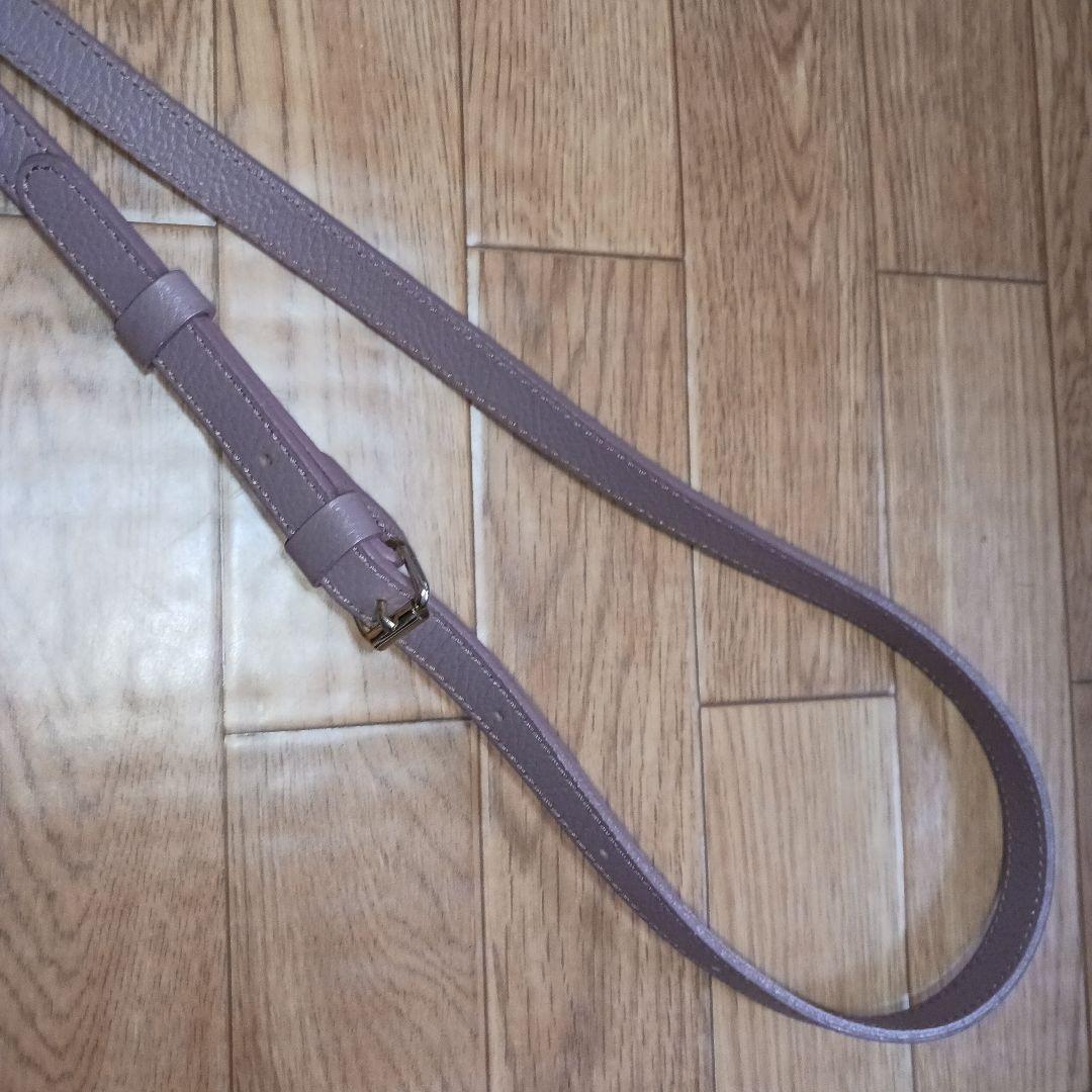 ラシット♥美品♥トリプルポケットショルダー♥グレーピンク♥