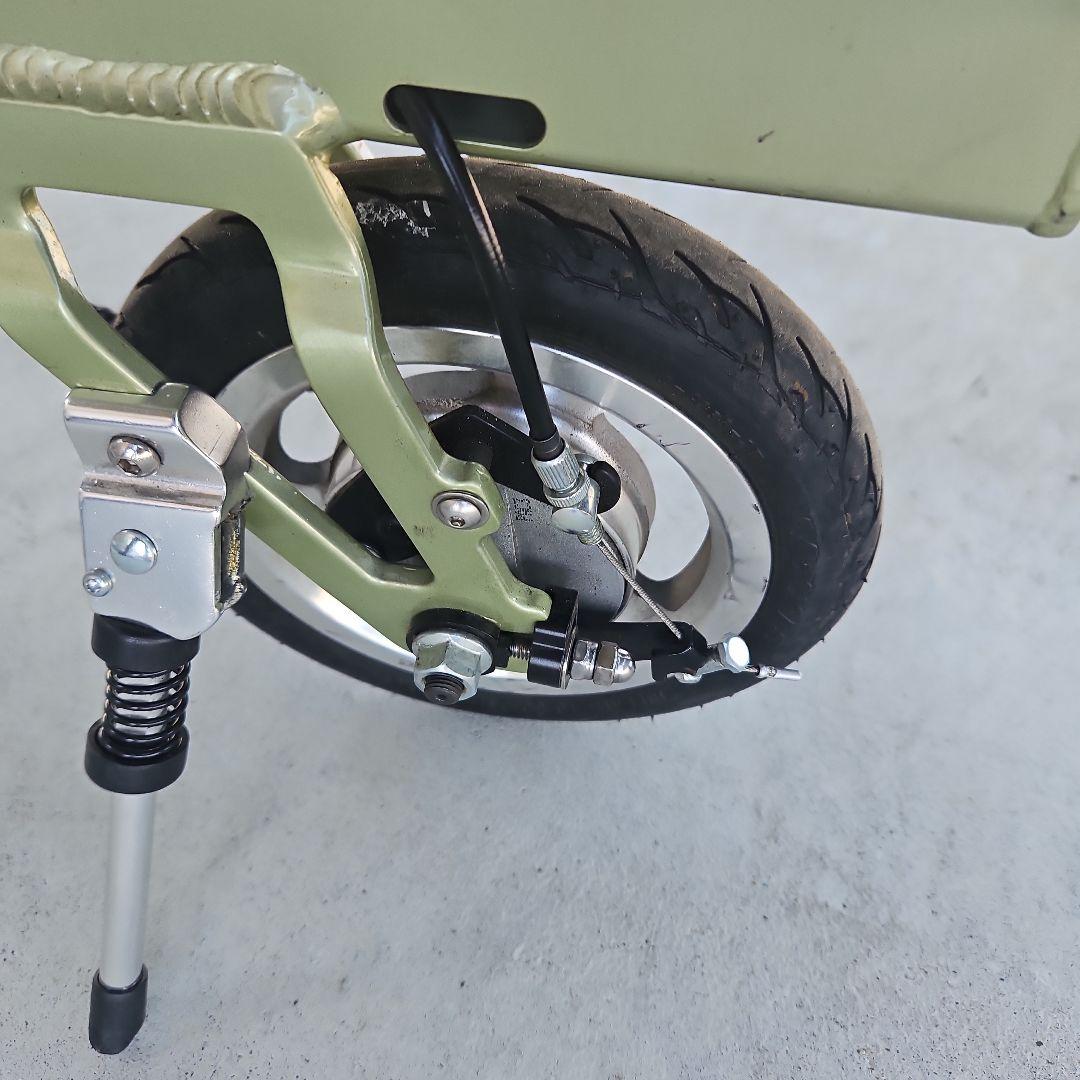 H*T様 激レア！変速機付きCARRY ME 折り畳み自転車　タイヤ　ソリッド