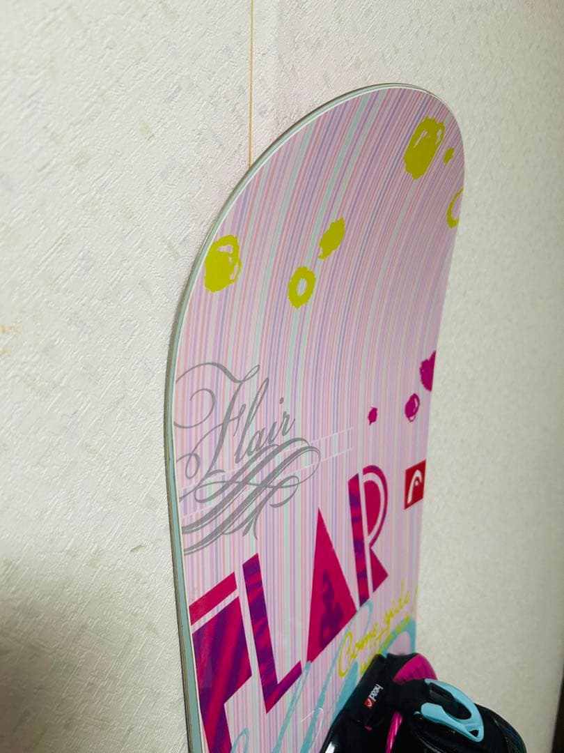 【専用】HEAD スノーボード　板　ビンディングセット　142cm スノボ