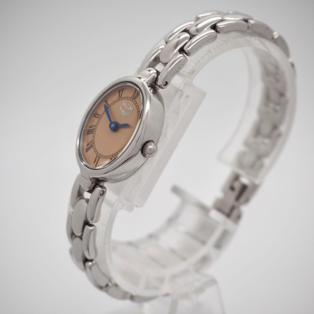 448 稼働【美品・OH済み】MCM　時計　レディース　オーバル　箱付き